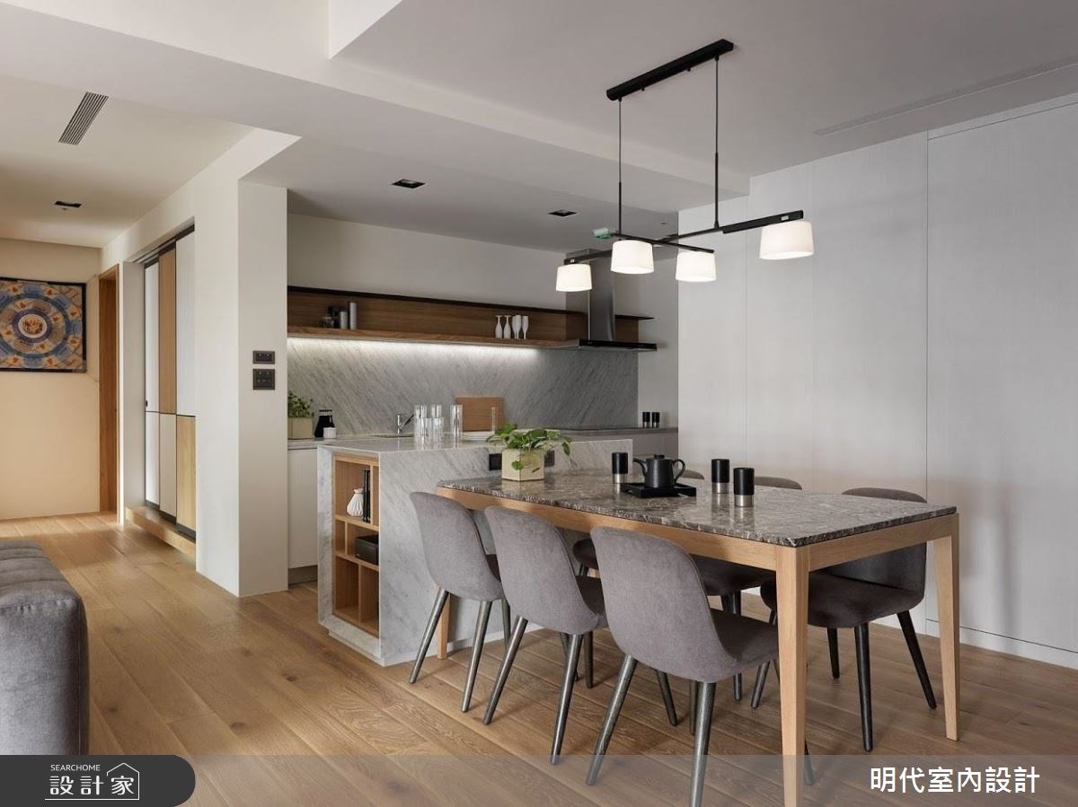 40坪新成屋(5年以下)＿現代風餐廳案例圖片＿明代室內裝修設計有限公司＿明代_29之6
