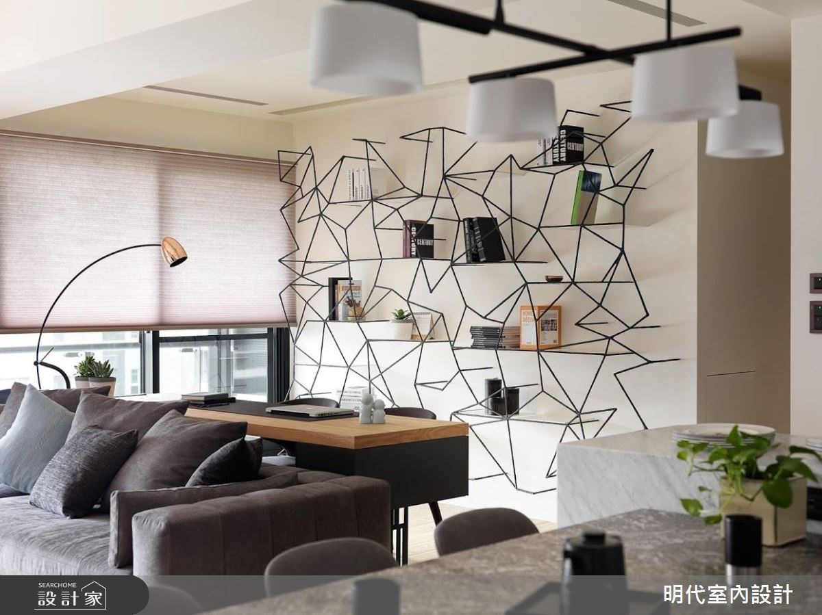 40坪新成屋(5年以下)＿現代風客廳案例圖片＿明代室內裝修設計有限公司＿明代_29之11