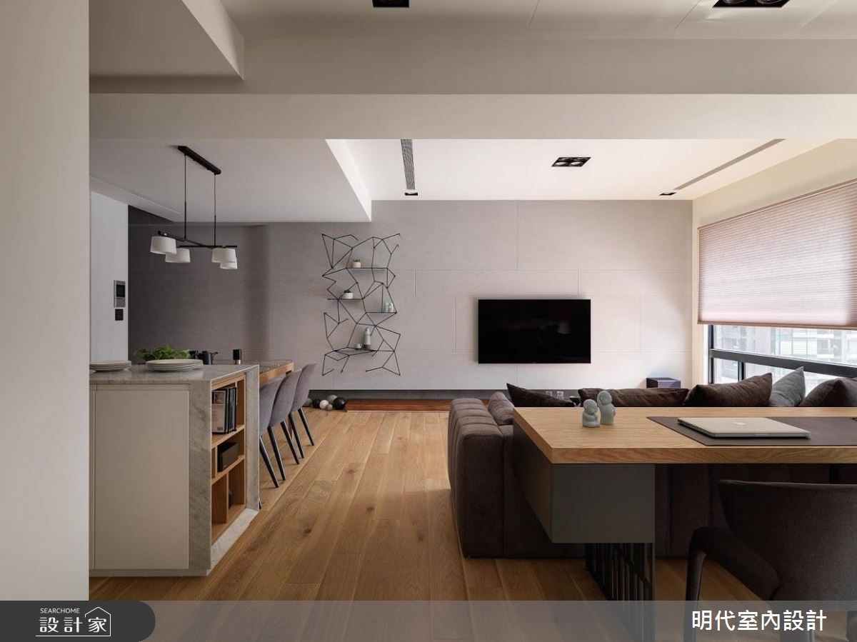 40坪新成屋(5年以下)＿現代風客廳案例圖片＿明代室內裝修設計有限公司＿明代_29之12