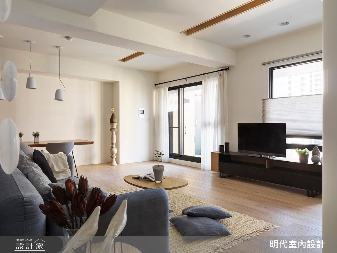 25坪新成屋(5年以下)＿現代風客廳案例圖片＿明代室內裝修設計有限公司＿明代_30之4