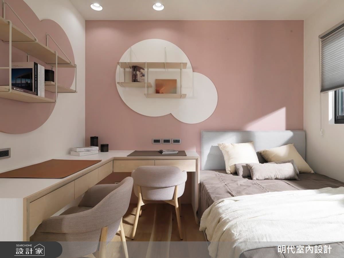 50坪新成屋(5年以下)＿現代風臥室案例圖片＿明代室內裝修設計有限公司＿明代_31之26