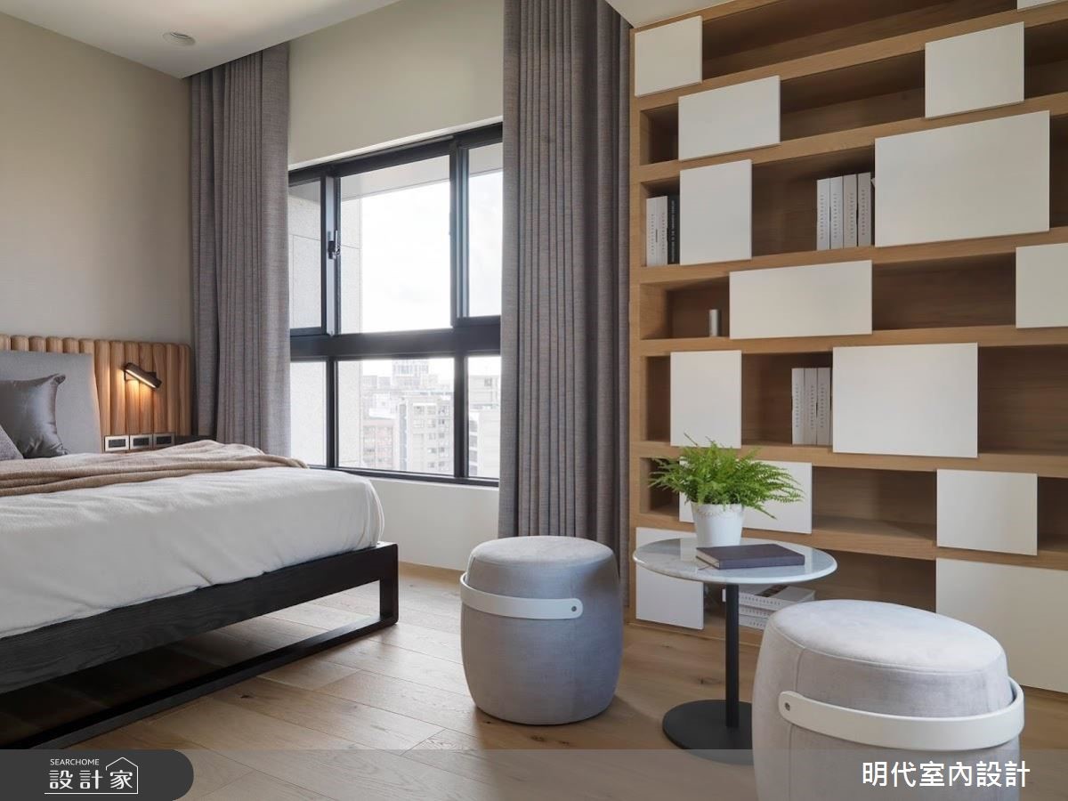 50坪新成屋(5年以下)＿現代風臥室案例圖片＿明代室內裝修設計有限公司＿明代_31之18