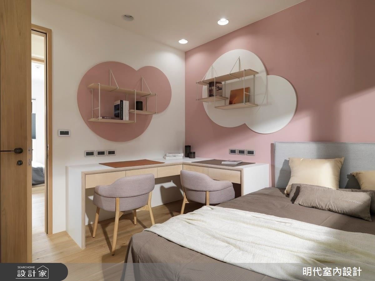 50坪新成屋(5年以下)＿現代風臥室客房案例圖片＿明代室內裝修設計有限公司＿明代_31之25
