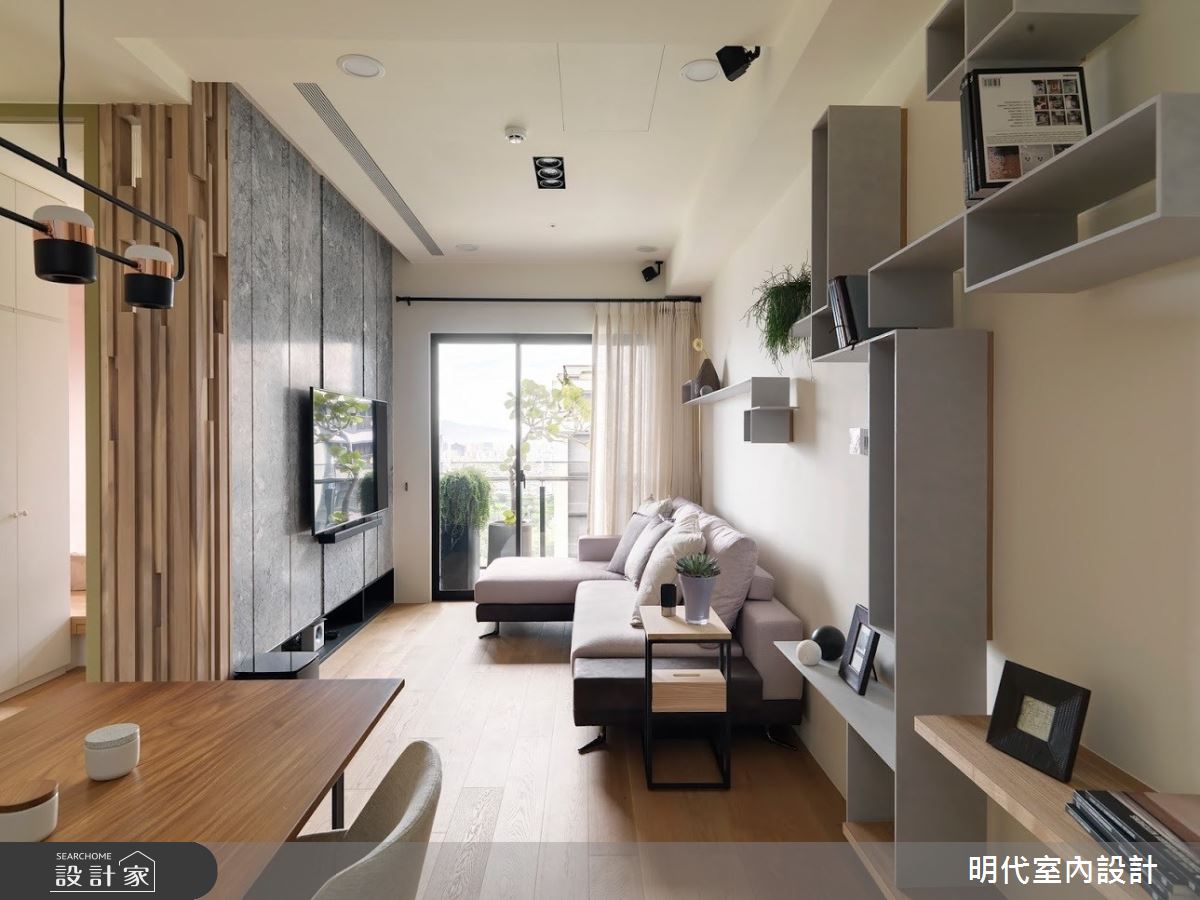 22坪新成屋(5年以下)＿現代風客廳案例圖片＿明代室內裝修設計有限公司＿明代_33之3