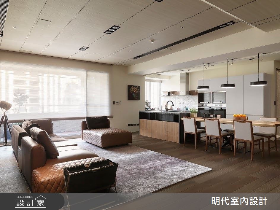 60坪新成屋(5年以下)＿現代風客廳案例圖片＿明代室內裝修設計有限公司＿明代_34之12