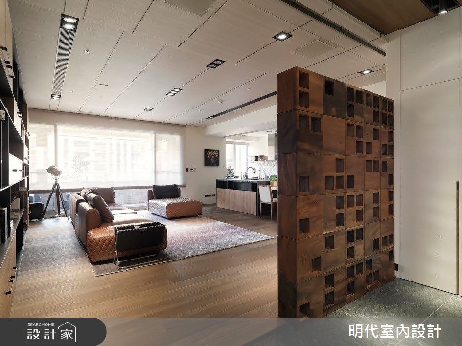 60坪新成屋(5年以下)＿現代風玄關客廳案例圖片＿明代室內裝修設計有限公司＿明代_34之3