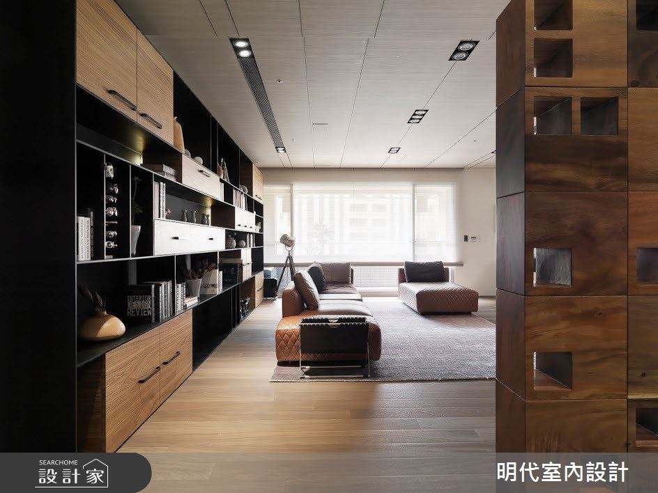 60坪新成屋(5年以下)＿現代風玄關客廳案例圖片＿明代室內裝修設計有限公司＿明代_34之4