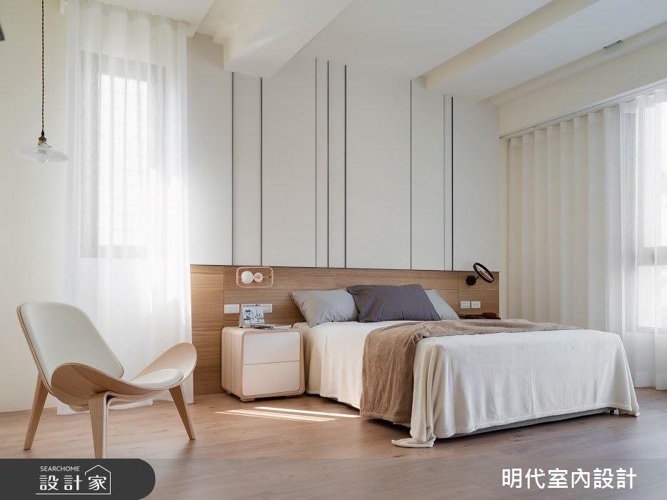 100坪新成屋(5年以下)＿簡約風臥室案例圖片＿明代室內裝修設計有限公司＿明代_35之21