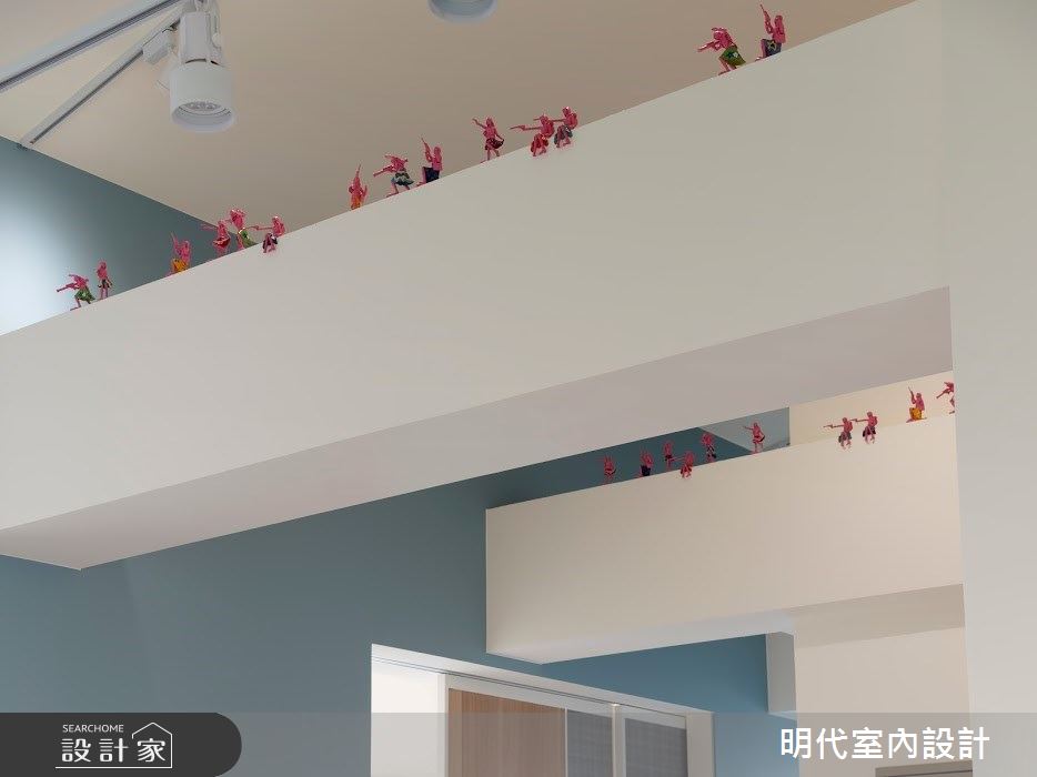 100坪新成屋(5年以下)＿簡約風閣樓多功能室案例圖片＿明代室內裝修設計有限公司＿明代_35之26