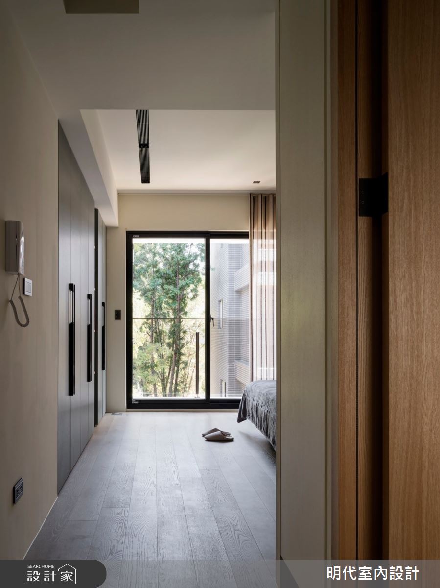 75坪新成屋(5年以下)＿現代風臥室走廊案例圖片＿明代室內裝修設計有限公司＿明代_36之6