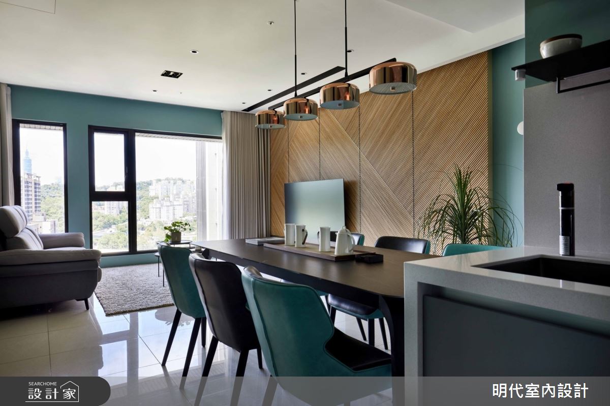35坪預售屋＿現代風客廳餐廳案例圖片＿明代室內裝修設計有限公司＿明代_37之7