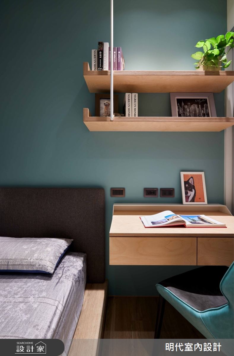 35坪預售屋＿現代風臥室書房客房案例圖片＿明代室內裝修設計有限公司＿明代_37之16