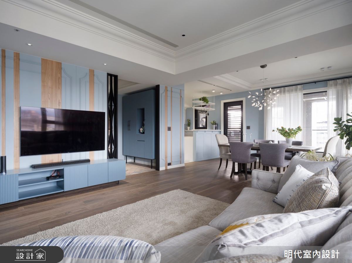 56坪毛胚屋＿美式風客廳案例圖片＿明代室內裝修設計有限公司＿明代_38之5