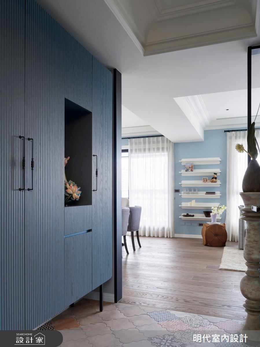 56坪毛胚屋＿美式風玄關案例圖片＿明代室內裝修設計有限公司＿明代_38之1