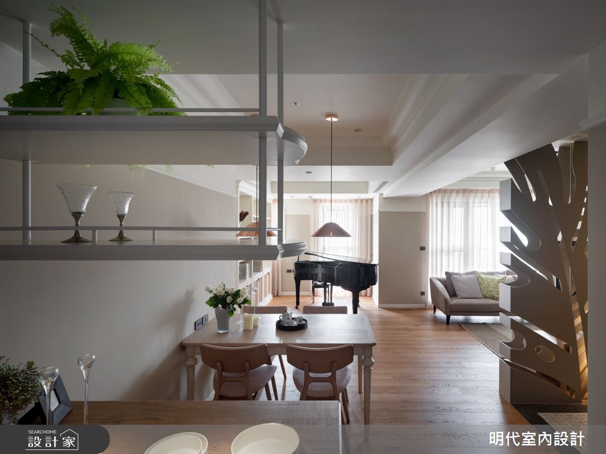 35坪新成屋(5年以下)＿新古典餐廳多功能室案例圖片＿明代室內裝修設計有限公司＿明代_39之8