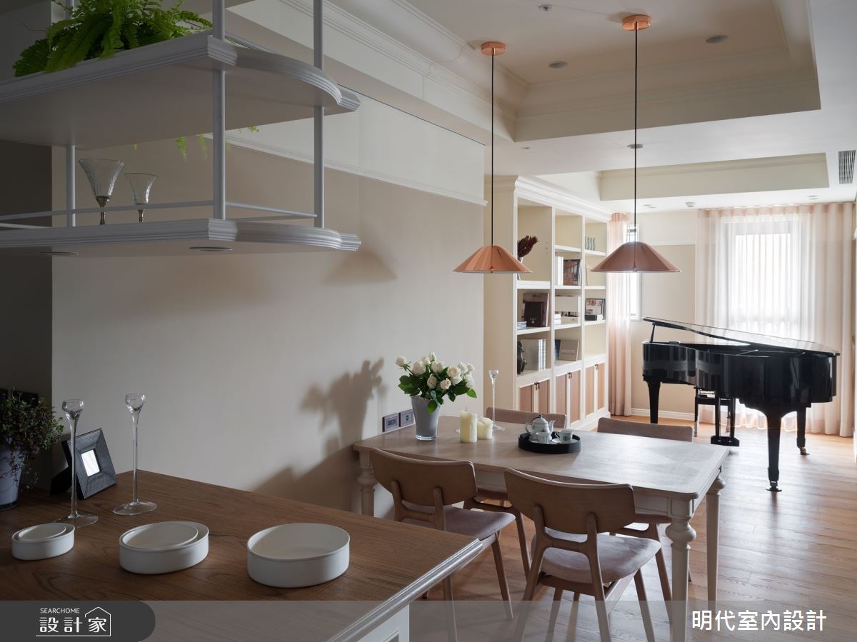 35坪新成屋(5年以下)＿新古典餐廳多功能室案例圖片＿明代室內裝修設計有限公司＿明代_39之12