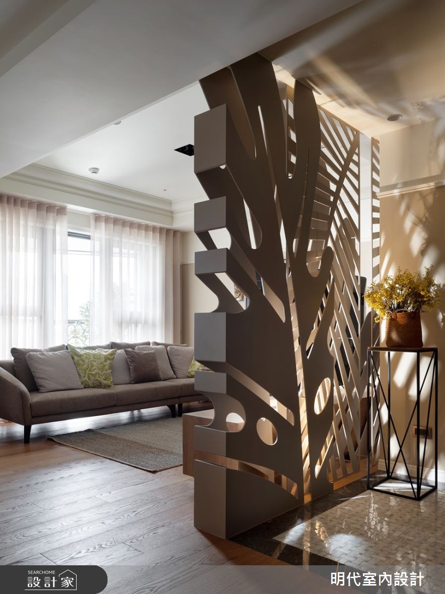 35坪新成屋(5年以下)＿新古典玄關案例圖片＿明代室內裝修設計有限公司＿明代_39之4