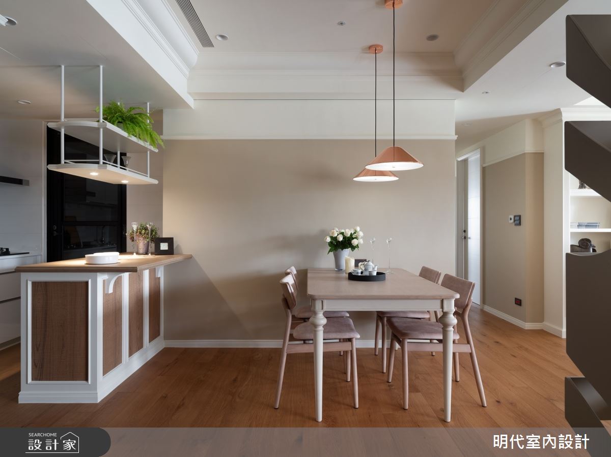 35坪新成屋(5年以下)＿新古典餐廳案例圖片＿明代室內裝修設計有限公司＿明代_39之14