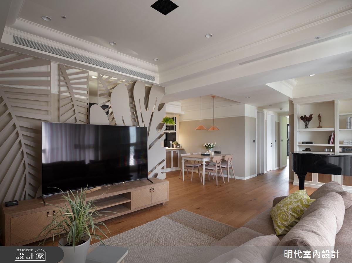 35坪新成屋(5年以下)＿新古典客廳案例圖片＿明代室內裝修設計有限公司＿明代_39之21