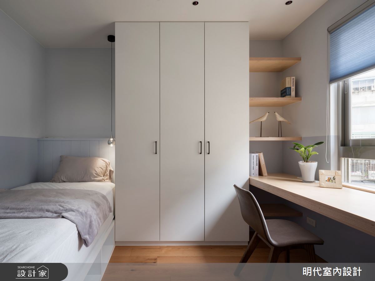 28坪老屋(16~30年)＿簡約風臥室案例圖片＿明代室內裝修設計有限公司＿明代_40之22