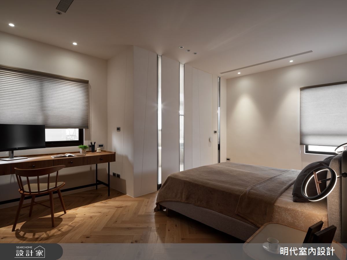90坪預售屋＿現代風臥室案例圖片＿明代室內裝修設計有限公司＿明代_41之35