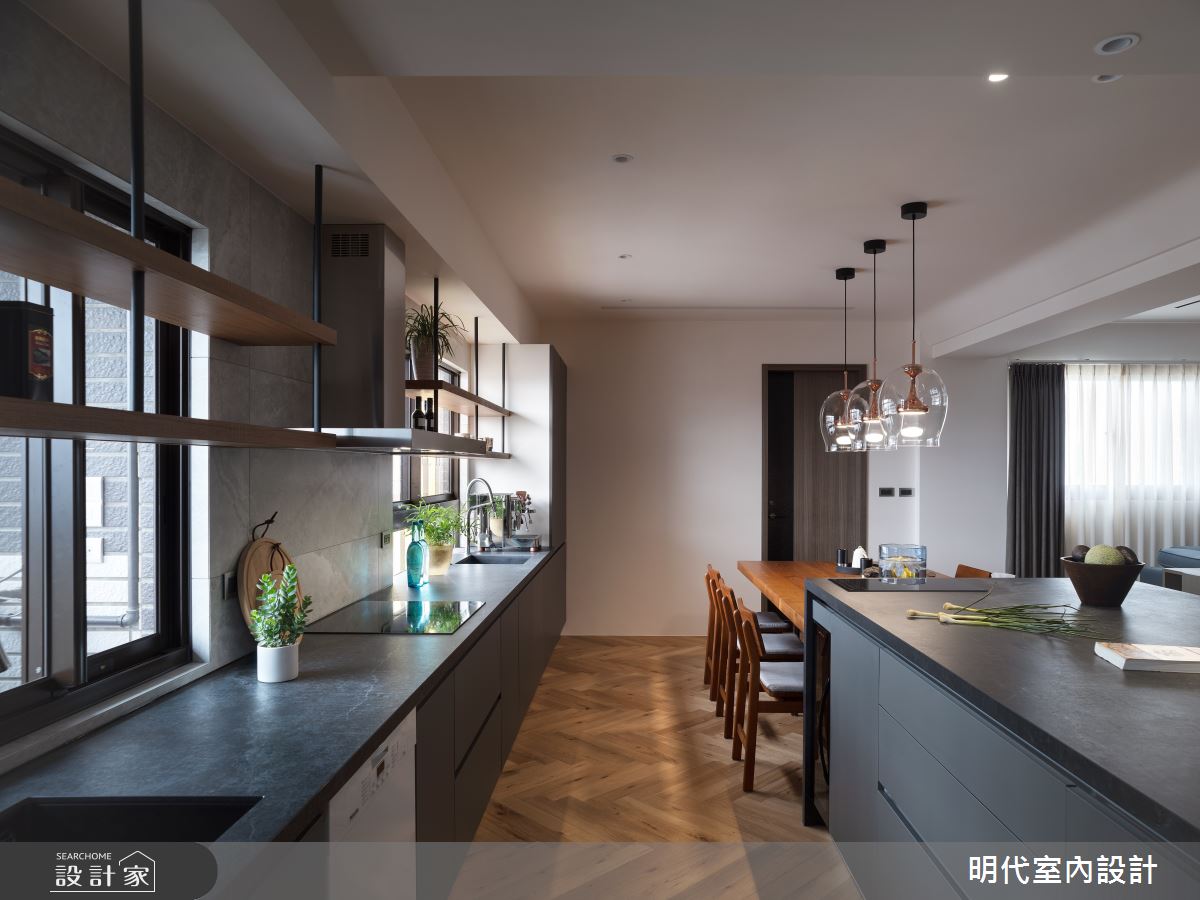 90坪預售屋＿現代風吧檯案例圖片＿明代室內裝修設計有限公司＿明代_41之11