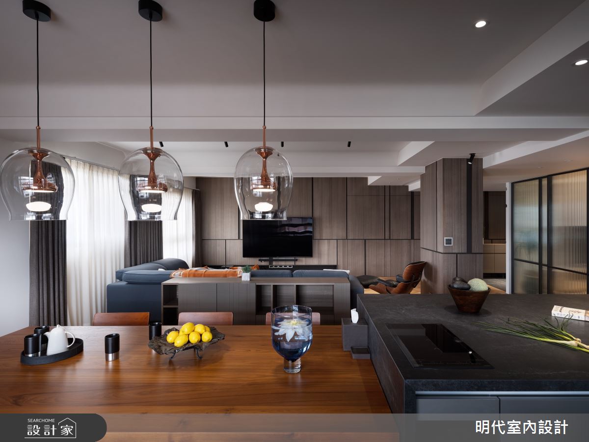 90坪預售屋＿現代風吧檯案例圖片＿明代室內裝修設計有限公司＿明代_41之13
