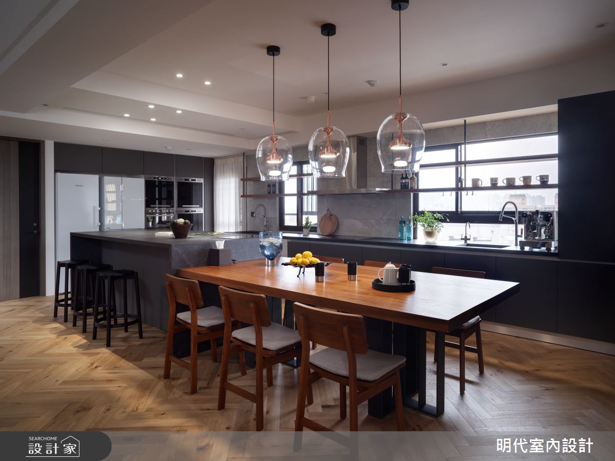 90坪預售屋＿現代風吧檯案例圖片＿明代室內裝修設計有限公司＿明代_41之14