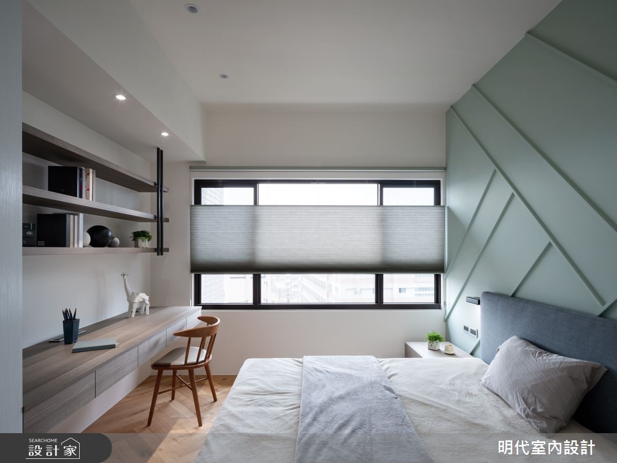 90坪預售屋＿現代風臥室案例圖片＿明代室內裝修設計有限公司＿明代_41之32