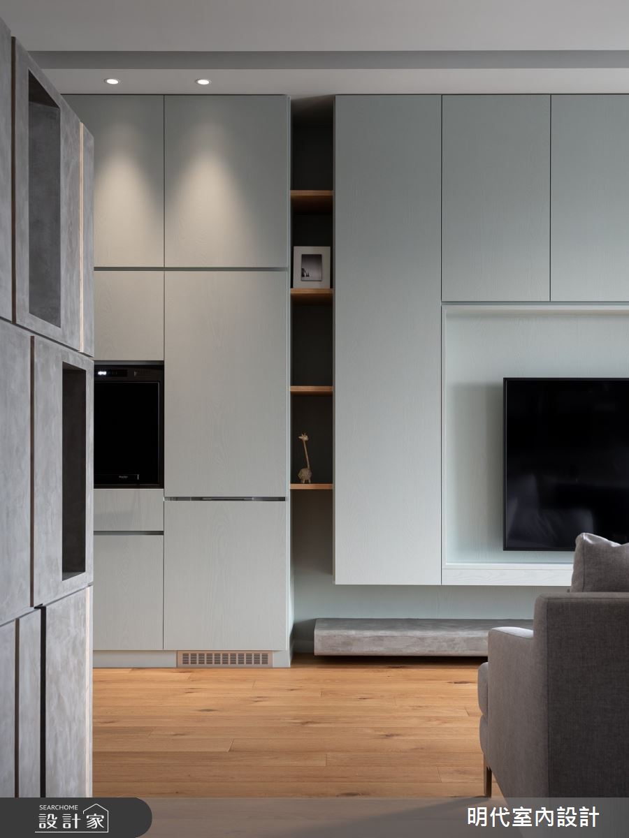 預售屋＿現代風客廳案例圖片＿明代室內裝修設計有限公司＿明代_42之16