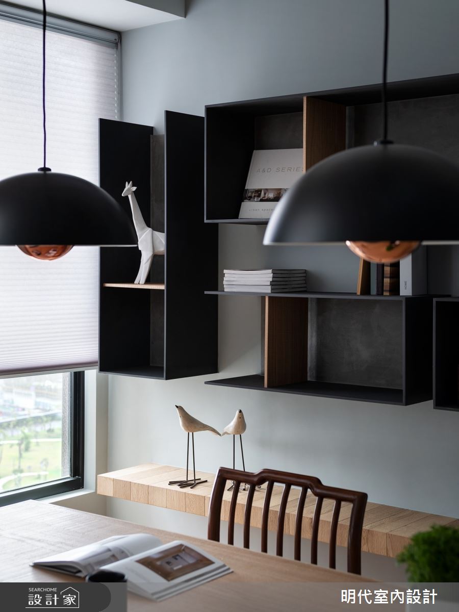 預售屋＿現代風書房工作區案例圖片＿明代室內裝修設計有限公司＿明代_42之19