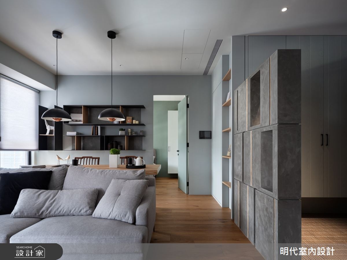 預售屋＿現代風玄關客廳臥室書房工作區案例圖片＿明代室內裝修設計有限公司＿明代_42之12