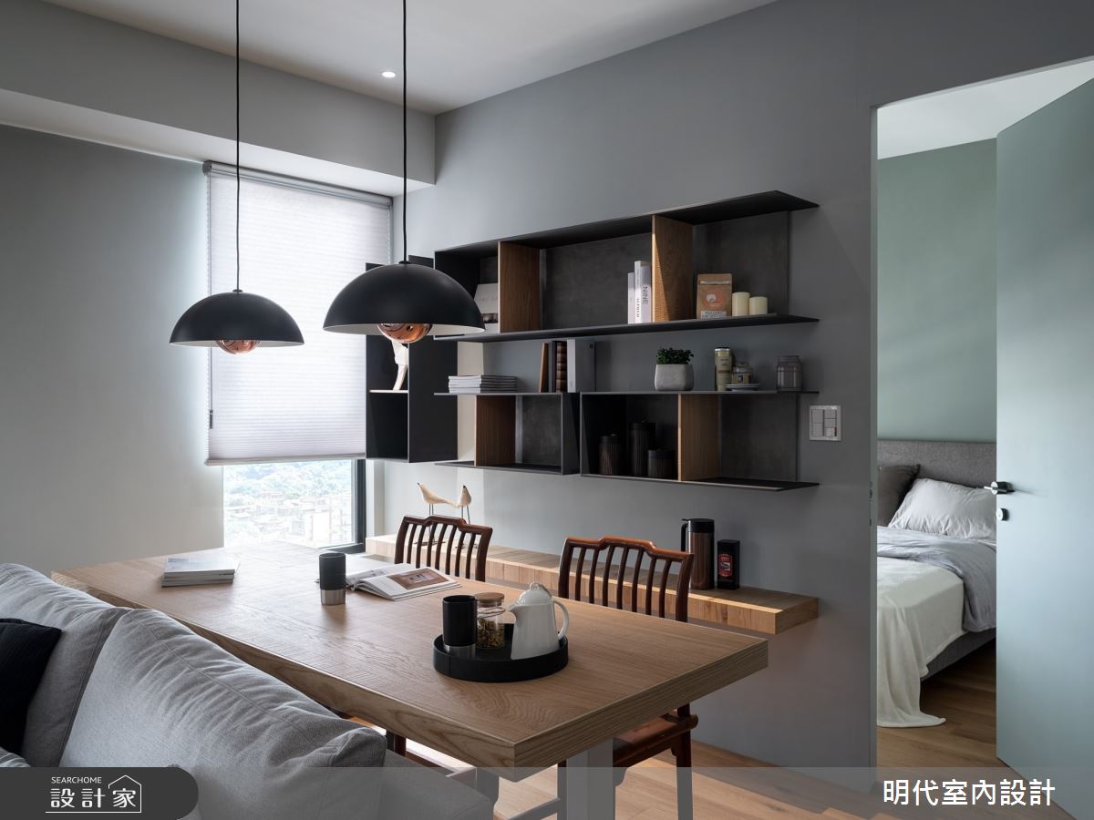 預售屋＿現代風臥室書房工作區案例圖片＿明代室內裝修設計有限公司＿明代_42之11