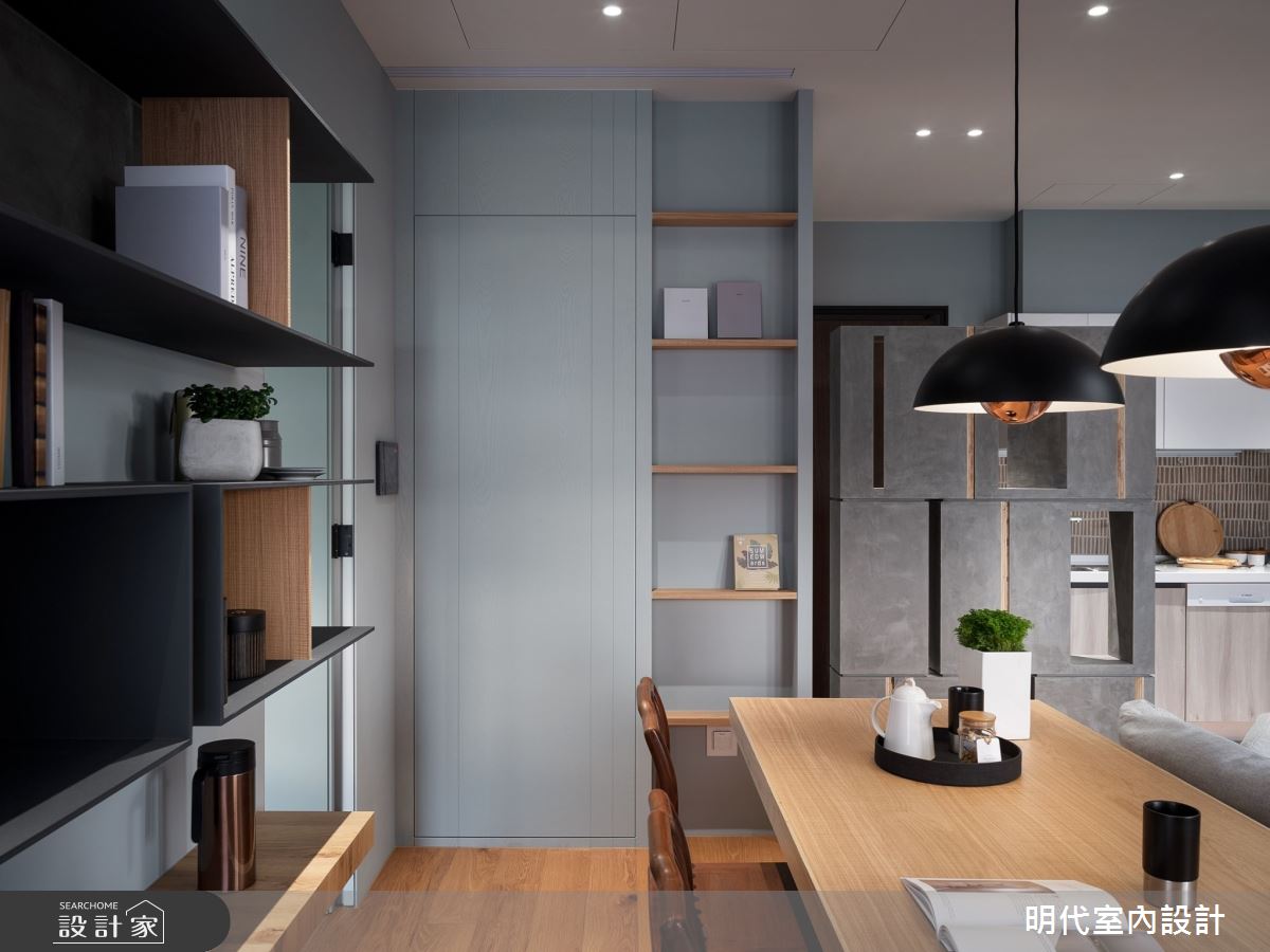 預售屋＿現代風書房工作區案例圖片＿明代室內裝修設計有限公司＿明代_42之8
