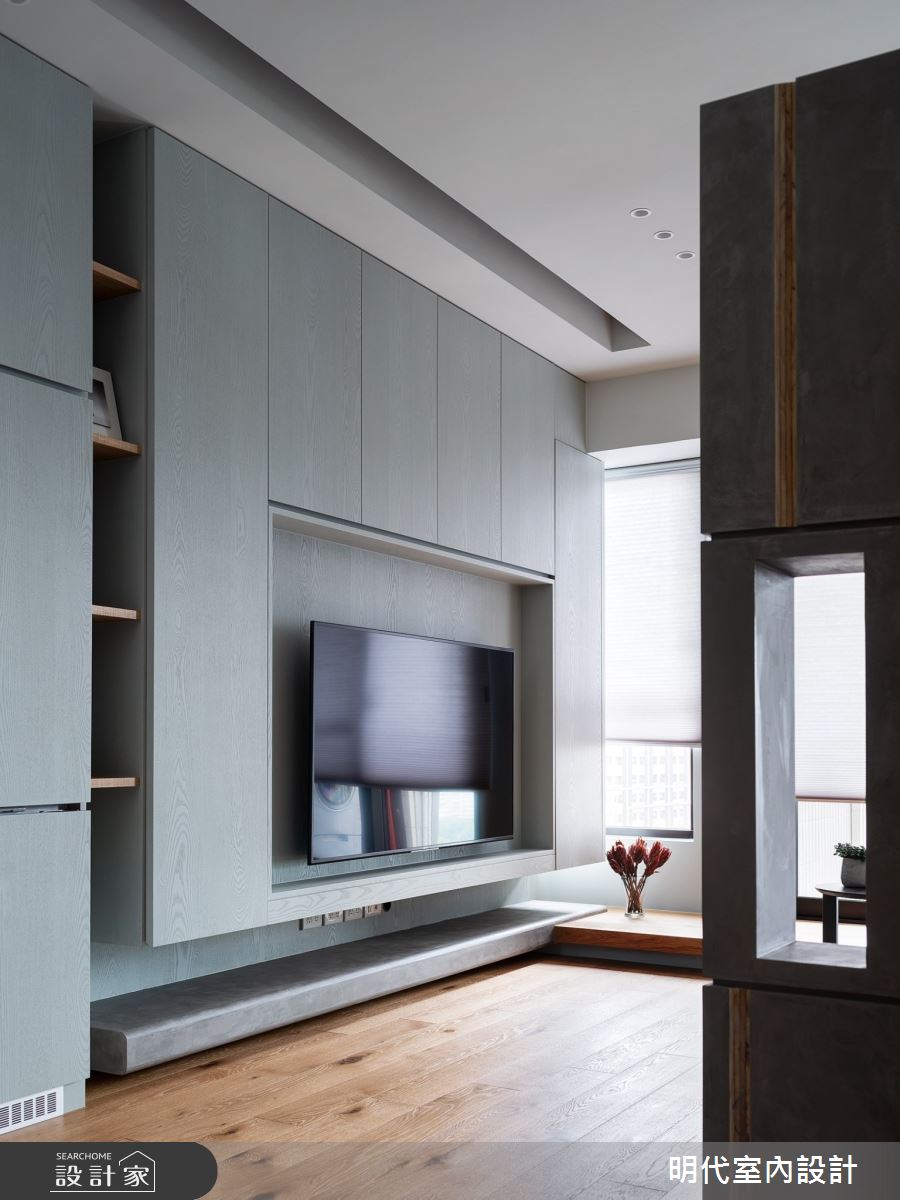 預售屋＿現代風客廳案例圖片＿明代室內裝修設計有限公司＿明代_42之4