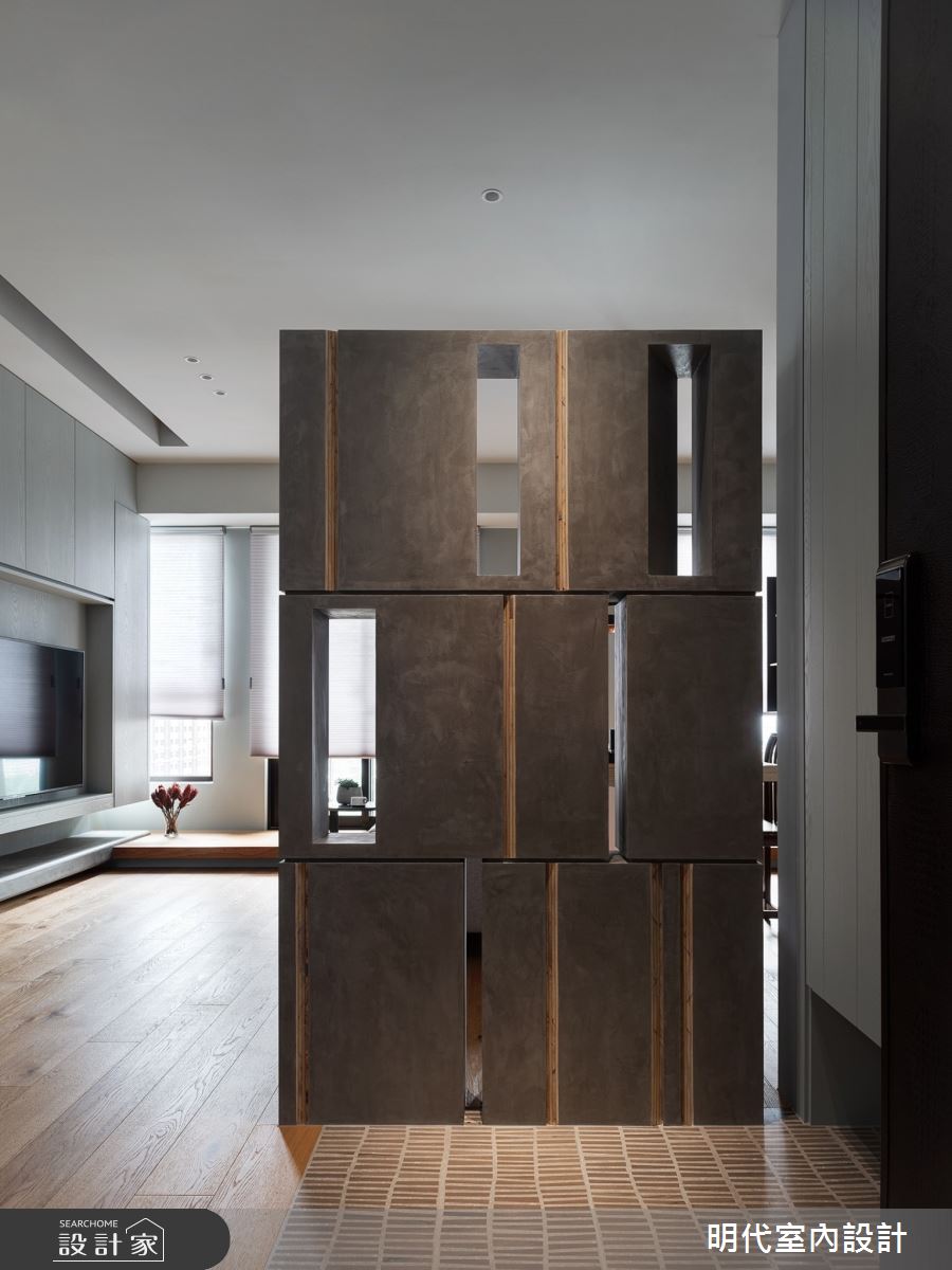 預售屋＿現代風玄關案例圖片＿明代室內裝修設計有限公司＿明代_42之1