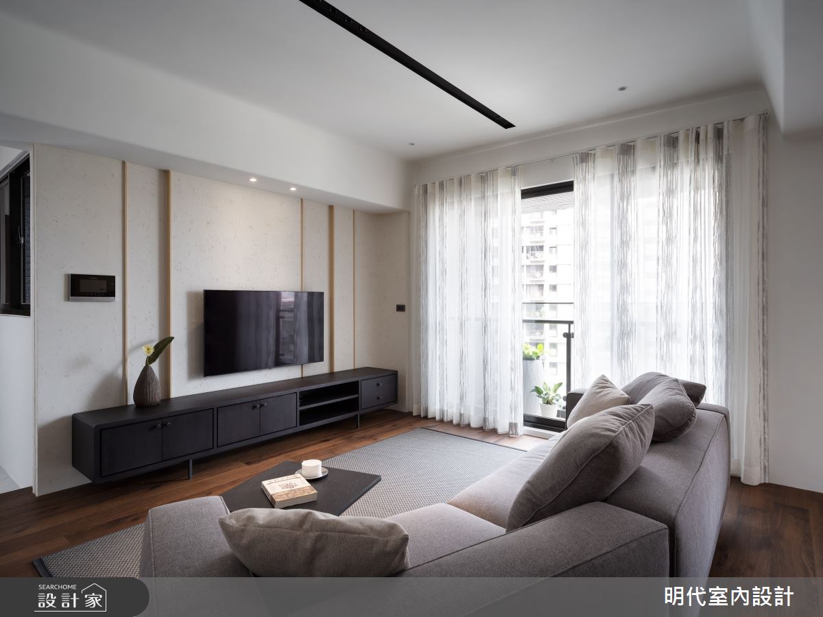 38坪新成屋(5年以下)＿現代風客廳案例圖片＿明代室內裝修設計有限公司＿明代_43之4