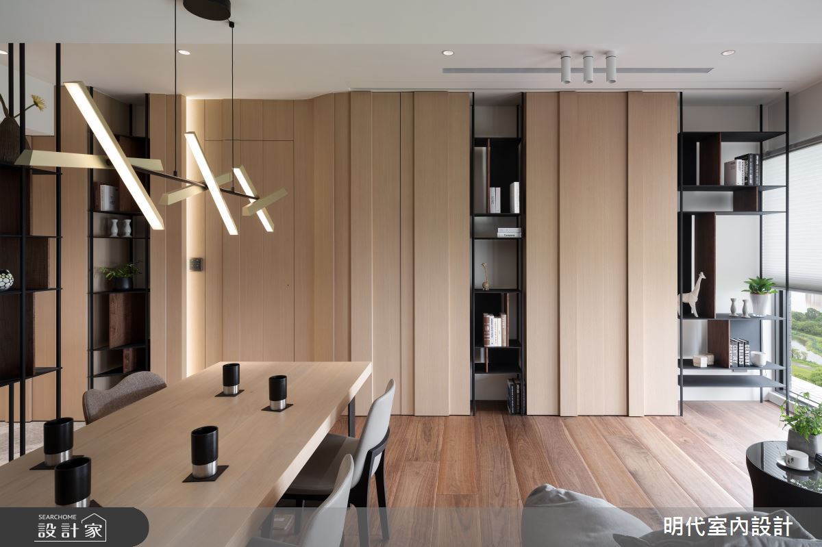 23坪新成屋(5年以下)＿現代風客廳餐廳案例圖片＿明代室內裝修設計有限公司＿明代_44之14