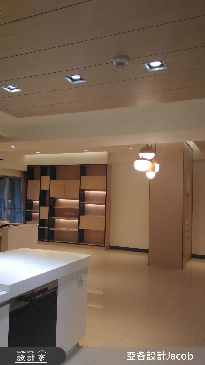 35坪預售屋＿簡約風客廳吧檯案例圖片＿亞各室內裝修工程有限公司＿亞各_01之1