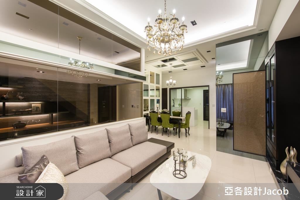 中古屋(5~15年)＿奢華風客廳餐廳案例圖片＿亞各室內裝修工程有限公司＿亞各_07之2