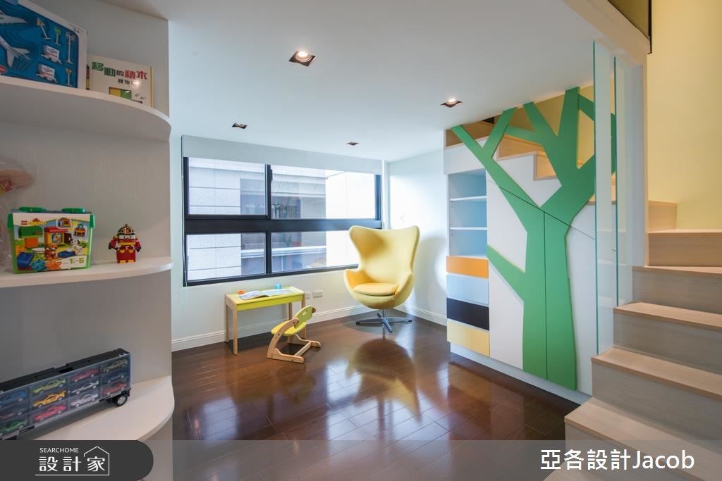 中古屋(5~15年)＿奢華風兒童房樓梯兒童房案例圖片＿亞各室內裝修工程有限公司＿亞各_07之5