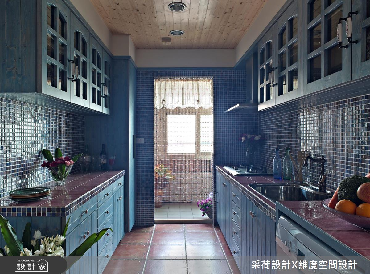 30坪中古屋(5~15年)＿鄉村風廚房案例圖片＿采荷設計X維度空間設計＿采荷X維度_03之12