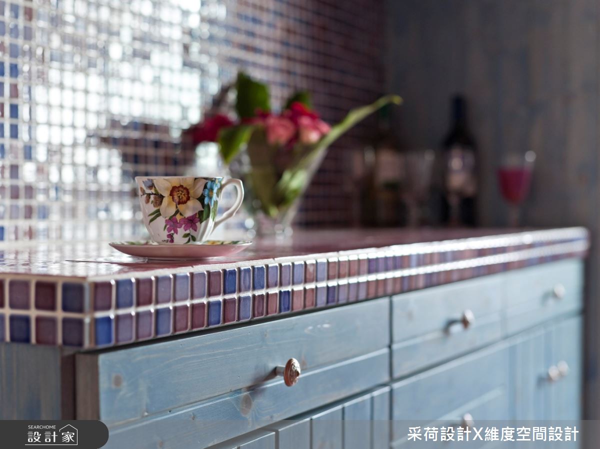 30坪中古屋(5~15年)＿鄉村風廚房案例圖片＿采荷設計X維度空間設計＿采荷X維度_03之15