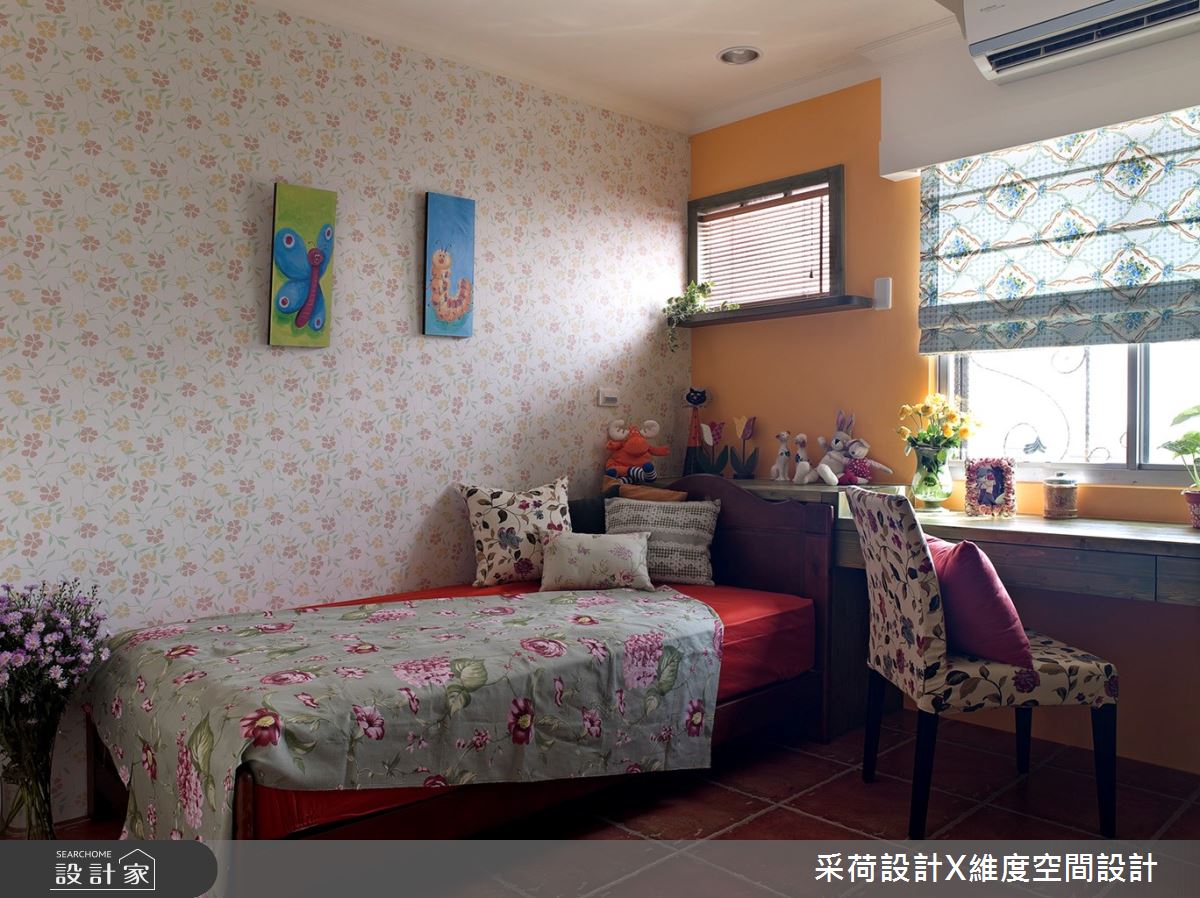 30坪中古屋(5~15年)＿鄉村風客房案例圖片＿采荷設計X維度空間設計＿采荷X維度_03之19