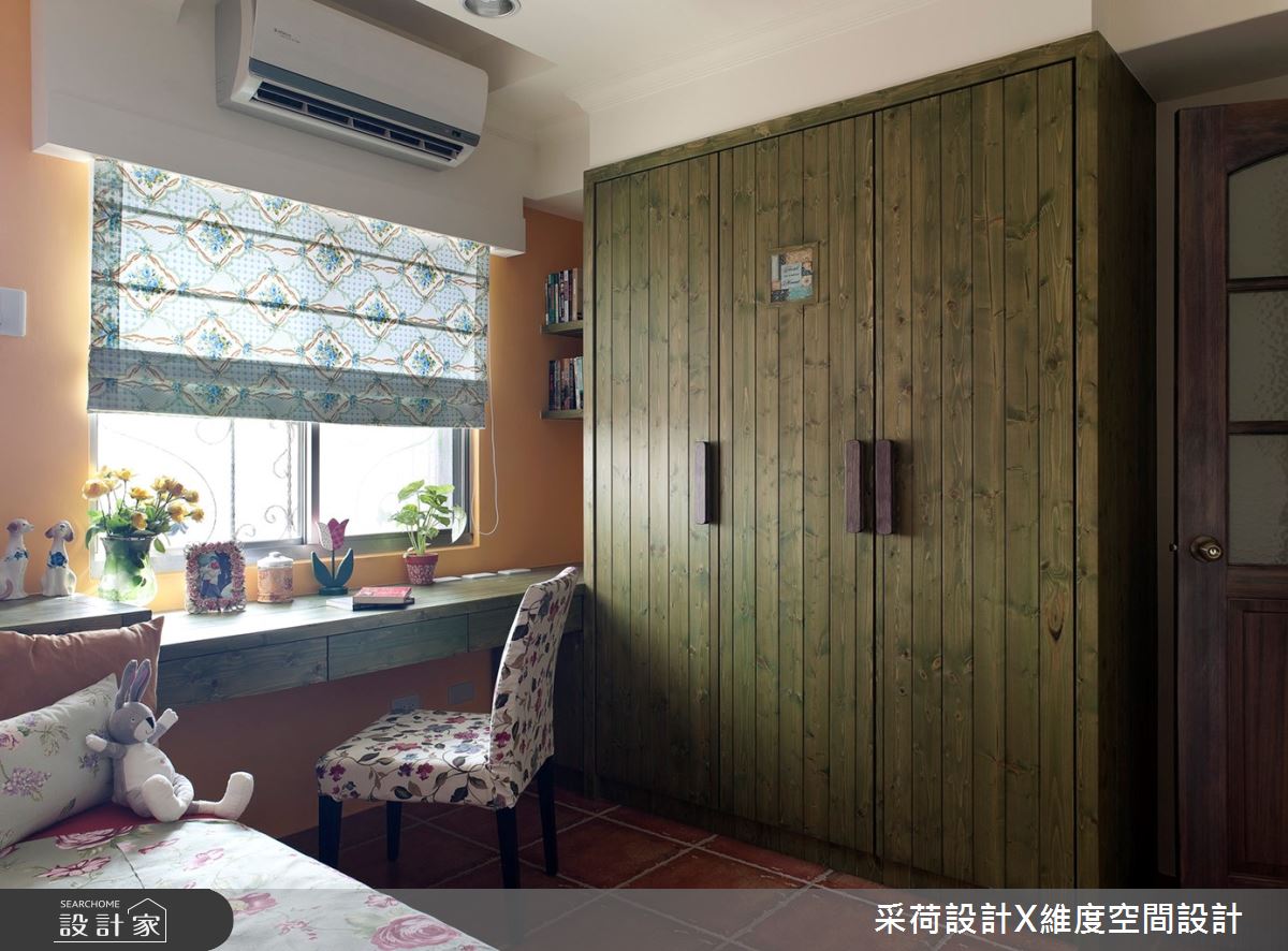 30坪中古屋(5~15年)＿鄉村風客房案例圖片＿采荷設計X維度空間設計＿采荷X維度_03之20