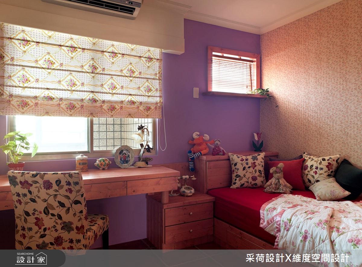 30坪中古屋(5~15年)＿鄉村風客房案例圖片＿采荷設計X維度空間設計＿采荷X維度_03之276
