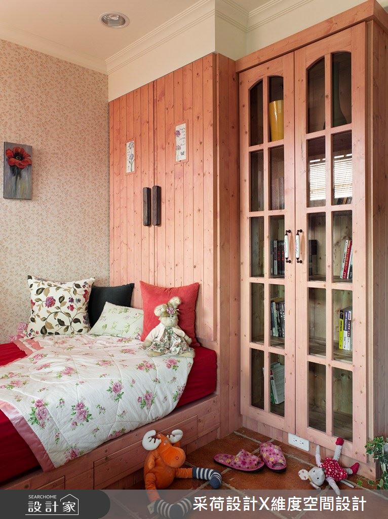 30坪中古屋(5~15年)＿鄉村風客房案例圖片＿采荷設計X維度空間設計＿采荷X維度_03之23