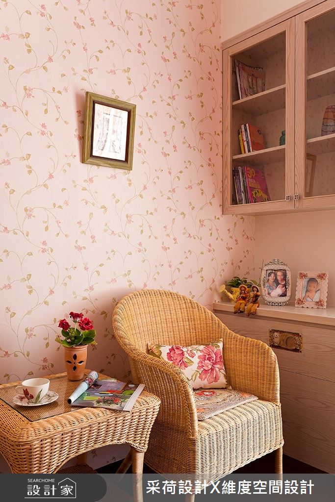 18坪新成屋(5年以下)＿鄉村風書房案例圖片＿采荷設計X維度空間設計＿采荷X維度_04之15