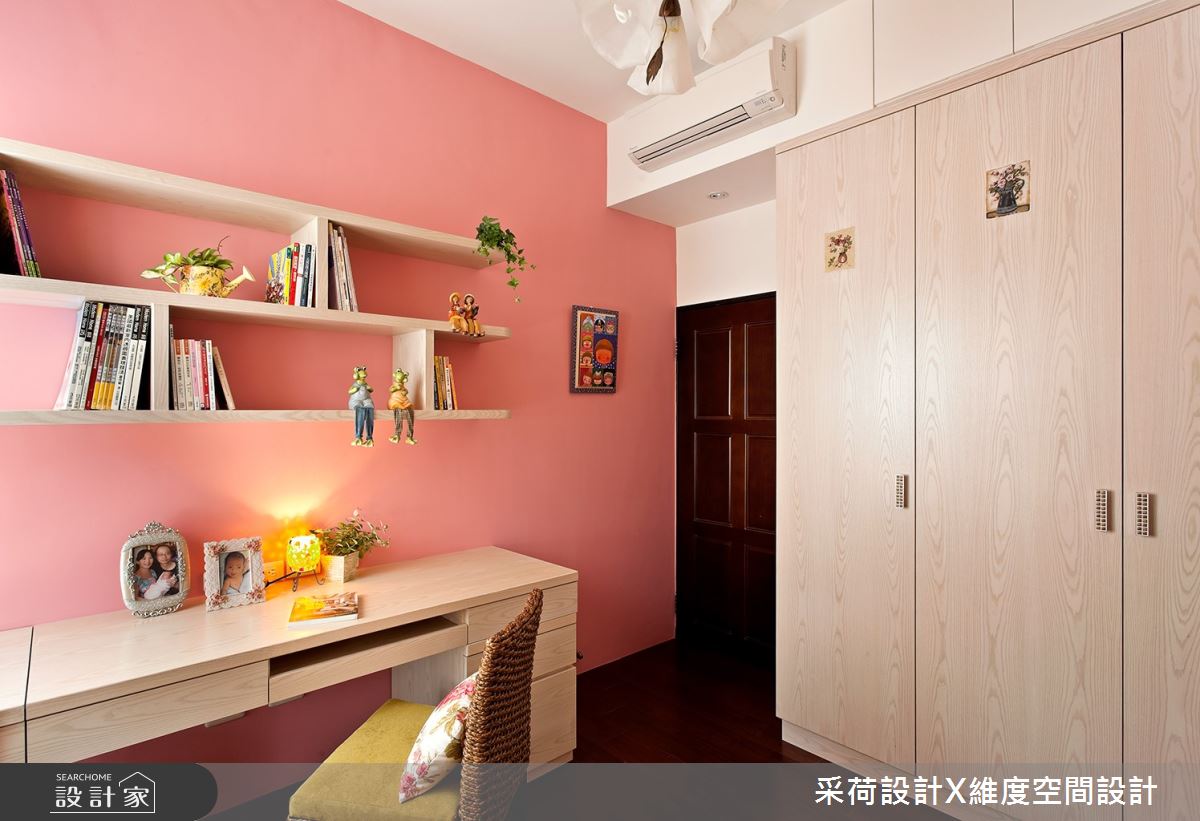 18坪新成屋(5年以下)＿鄉村風書房案例圖片＿采荷設計X維度空間設計＿采荷X維度_04之12