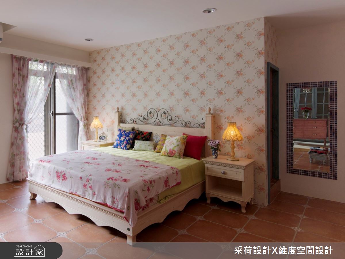 60坪老屋(16~30年)＿鄉村風臥室案例圖片＿采荷設計X維度空間設計＿采荷X維度_05之14